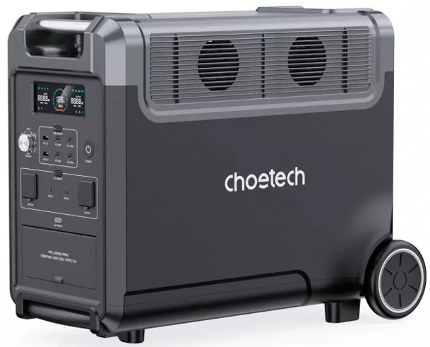 Портативна зарядна станція Choetech BS066 3600Вт 3840Вт-год, з функцією ДБЖ.